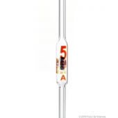 Borosil® Pipettes, Volumetric, Class A, 2mL, Batch Cert, 10/CS