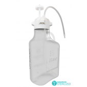 EZBio® Single Use Carboy Assembly, 10L, PETG, VersaCap® 83B, TPE Tubing w/ Dip Tube, Sterilized, 1/EA