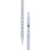Borosil® Pipettes, Serological, Class A, 1mL x 0.01mL, Batch Cert, 10/CS