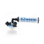 EZWaste® Universal Stackable HPLC VersaCap® S70 Solvent Waste Cap Assembly, W/ Exhaust Filter, 6 X OD Tube-3.2 mm (1/8") &1.6 mm (1/16"), 3 X Hose Barb 3.2mm(1/8") & 9.5mm(3/8"), 3 X OD Tube 12.7 mm (1/2"), 1/EA