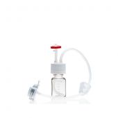 EZBio®, Single-Use Bottle Assembly, 60mL, 38-430 VersaCap, PC, Vented w/ DipTube, 10/cs