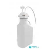 EZBio® Single Use Carboy Assembly, 20L,  HDPE, VersaCap® 83B, TPE Tubing w/ Dip Tube, Sterilized, 1/EA