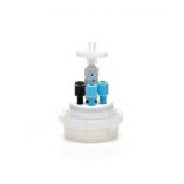 PUREGRIP® Universal HPLC Solvent Reservoir, VersaCap® GL45 Assembly, 4 x Ports- OD Tube-3.2 mm (1/8") & 1.6 mm (1/16"), 1/EA