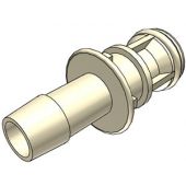 EZBio® MPC Connector, Male MPC to 1/4" HB, Non-Valved, PC, PK