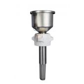 EZwaste, Safety Funnel, 83mm, Stainless Steel, 1/EA