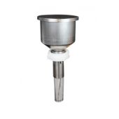EZwaste® 70mm Funnel, Stainless Steel, 1/EA