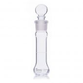 Flask, Volumetric,  Wide Mouth, Globe Glass, 5mL, Class A, To Contain (TC), ASTM E288, 6/Box