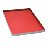 Label Sheets, Cryo, 33x13mm, for 1.5-2mL Tubes, 20 Sheets, 85 Labels per Sheet, Red
