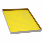 Label Sheets, Cryo, 33x13mm, for 1.5-2mL Tubes, 20 Sheets, 85 Labels per Sheet, Yellow