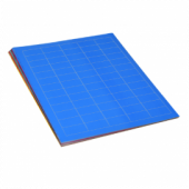 Label Sheets, Cryo, 38x19mm, for General Use, Assorted Colors (300 labels in blue, green, violet, red and yellow)