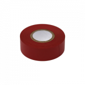 Labeling Tape, 3/4" x 500" per Roll, 4 Rolls/Box, Dark Red
