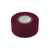 Labeling Tape, 1" x 500" per Roll, 3 Rolls/Box, Maroon
