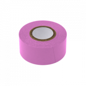 Labeling Tape, 1" x 500" per Roll, 3 Rolls/Box, Magenta