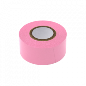 Labeling Tape, 1" x 500" per Roll, 3 Rolls/Box, Pink