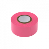Labeling Tape, 1" x 500" per Roll, 3 Rolls/Box, Rose