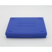 Economy Slide box; 100 place; blue; constructed of Polypropylene; measures 210 x 169 x 37mm