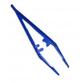 Heathrow Scientific Forceps Plastic, Blue, 6/PK.
