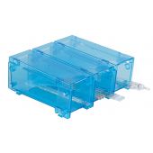 Heathrow Scientific Manual Pipet Rack: Blue, 301l x 100w x 127.5h mm. (Pk of 3).