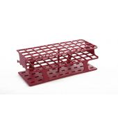 Heathrow Scientific ONERACK®; full-size; 40-place; Delrin™; for tubes10-18mL; red; autoclavable; pkg/8.