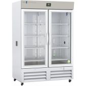 Premier Chromatography Refrigerator 49 Cu. Ft. Double Swing Glass Door with microprocessor temperature controller, Temp display & Alarm module with battery back-up, audible and visual high/low temp alarms, °C/°F convertible temperature display, remote al