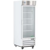 23 Cu. Ft. Single Glass Door Standard Laboratory Refrigerator. Warranty: 1/5; One year parts and labor warranty, plus an additional four year compressor parts warranty.