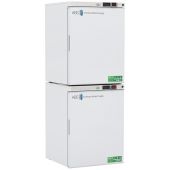 10 Cu.Ft Total Capacity, 2 Solid Ext.Doors  Premier Combination Refrigerator/Freezer Warranty: 2/5; Two year parts and labor warranty, plus an additional three year compressor parts warranty.