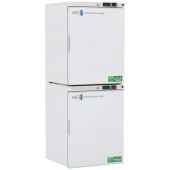 10 Cu.Ft Total Capacity, 2 Solid Ext.Doors (-40) Premier Combination Refrigerator/Freezer Warranty: 2/5; Two year parts and labor warranty, plus an additional three year compressor parts warranty.