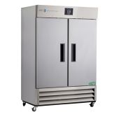 49 Cu. Ft. Premier Stainless Steel Laboratory Auto Defrost Freezer. Warranty: 2/5; Two year parts and labor warranty, plus an additional three year compressor parts warranty.