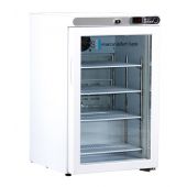 2.5 Cu. FtPremier Undercounter Freestanding Glass Door Refrigerator. Warranty: 2/5; Two year parts and labor warranty, plus an additional three year compressor parts warranty.