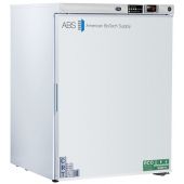 5.2 Cu. Ft, Solid Door Refrigerator (Freestanding) Premier Undercounter Controlled Room Temperature Cabinet with microprocessor temperature controller with audible and visual alarms, digital temperature display, remote alarm contacts, Freestanding thermom