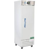 16 Cu. Ft. Premier Pharmacy/Vaccine Solid Door Refrigerator with microprocessor temperature controller with audible and visual alarms, remote alarm contacts, keyed door locks, pharmacy refrigerator/freezer toolkit, temperature logs and CDC approved power 