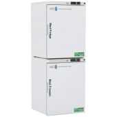 10 Cu.Ft, -40°C, 2 Solid Ext. Doors Premier Pharmacy/Vaccine Combination Refrigerator/Freezer with microprocessor temperature controller with audible and visual alarms, digital temperature display, (2) Freestanding thermometers with 3 year certificate of 