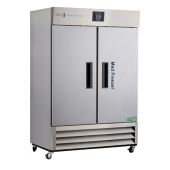 49 Cu. Ft. Premier Pharmacy/Vaccine Stainless Steel Auto Defrost Freezer with microprocessor temperature controller with audible and visual alarms, digital temperature display, remote alarm contacts, NIST-traceable calibration, delivered with certificate,