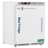 4.6 Cu. Ft, ADA Built-In Solid Door Premier Pharmacy/Vaccine Undercounter Refrigerator with microprocessor temperature controller with audible and visual alarms, digital temperature display, remote alarm contacts, Freestanding thermometer with 3 year cert