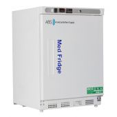 4.6 Cu. Ft, Built-In Solid Door Premier Pharmacy/Vaccine Undercounter Refrigerator with microprocessor temperature controller with audible and visual alarms, digital temperature display, remote alarm contacts, NIST-traceable calibration, delivered with ce