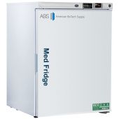5.2 Cu. Ft, Freestanding Solid Door Premier Pharmacy/Vaccine Undercounter Refrigerator with microprocessor temperature controller with audible and visual alarms, digital temperature display, remote alarm contacts, NIST-traceable calibration, delivered wit