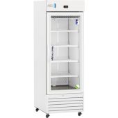 Standard Glass Door Pharmacy Refrigerator 23 Cu. Ft. 36°F to 46°F (2°C to 8°C). Two (2) year parts and labor warranty. Five (5) years compressor warranty.