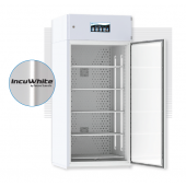 Thermoelectric Biological Incubator - Standard 36 series (33.5" wide), with (5) tiers, vertically mouted LEDs. (120 µmoles/m2/s of light irradiance measured at 6” from the LEDs, standard dimmable from 5%-100% in 1% increments). Chambers are built with Pe