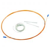 PLOT Column Particle Trap, 2.5m, 0.53mm ID w/2 Press-Tight Connectors