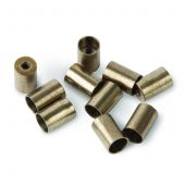 Restek Graphite Ferrules for Thermo Scientific TRACE, 8000, 8000 TOP and Focus GCs, M4 Fittings, 1/16" x 0.8mm ID, Pack of 10.