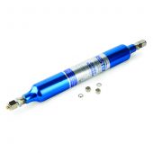 Restek High Capacity Oxygen Trap. Removes up to 600 mg of oxygen or 2 g of water. Reduces oxygen to 15 ppb. PMax: 250 psi (1,724 kPa). flow: 3 L/min @ 32 psi (221 kPa).1/8" nickel-plated brass fittings; each.