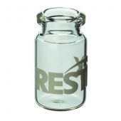 Restek crimp top headspace vials; flat bottom; 20mm cap size; 6mL; clear; 1000/pkg.