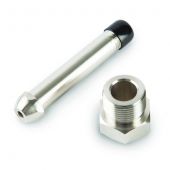 Fitting, CGA 580, Nickel Plated Brass, 1/4"NPT Inert Gas
