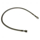 Restek flexible stainless steel hose; ¼" female NPT fittings; 36" long; each.