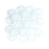 Snap Top Vial Cap, 11mm Clear Polypropylene 10mil PTFE Pack of 100