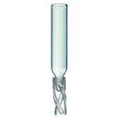 Vial Inserts, 250µl Glass BM w/Bottom Spring Pack of 1000.