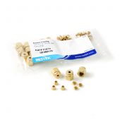 Restek Parker Fitting, Brass, 1/8" Nut & Ferrule Set Pack of 20.