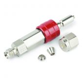 Parker Fitting, Stainless Steel 1/8" Male Quick Coupling with Shutoff
