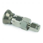 Parker Fitting, Stainless Steel 1/8" Female Quick Coupling with Shutoff