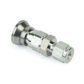 Parker Fitting, Stainless Steel 1/4" Female Quick Coupling with Shutoff